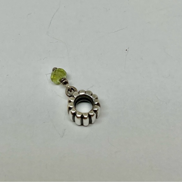 Retired Authentic Pandora August Birthstone dangle charm - Picture 4 of 10
